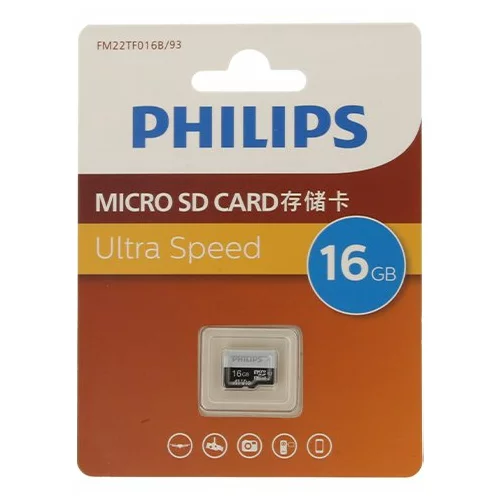 Philips Memory Card 16GB Ultra Speed