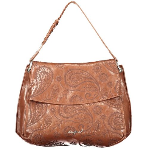 Desigual ženski ruksak s paisley uzorkom 23x13x30 cm camel Slike