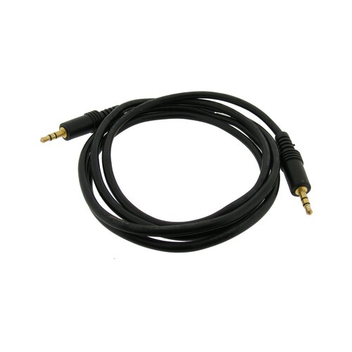 RCA Oehlbach D1C84017 utičnica audio priključni kabel [1x 3,5 mm banana utikač - 1x 3,5 mm banana utikač] 0.75 m crna Slike
