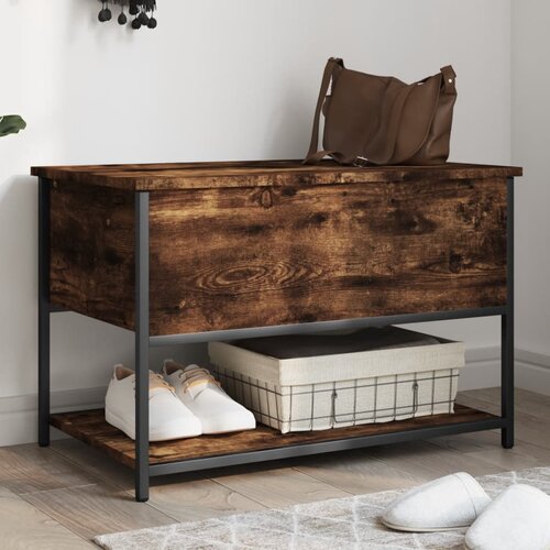 vidaXL Klupa za pohranu boja hrasta 70x42 5x47cm od konstruiranog drva Cijene