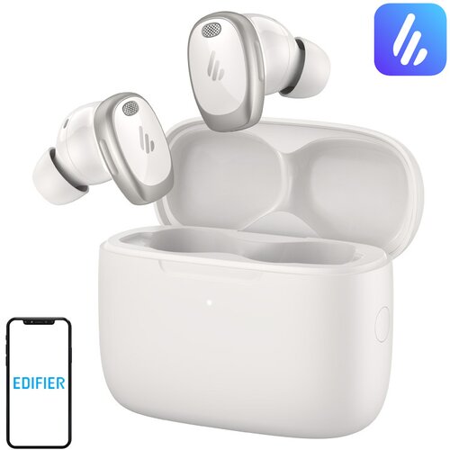 Edifier TWS SLU&amp;Scaron;ALKE ZA APPLE ANC Z ODPRAVLJANJEM HRUPA BREZŽIČNE BELE, (5000141222) Slike