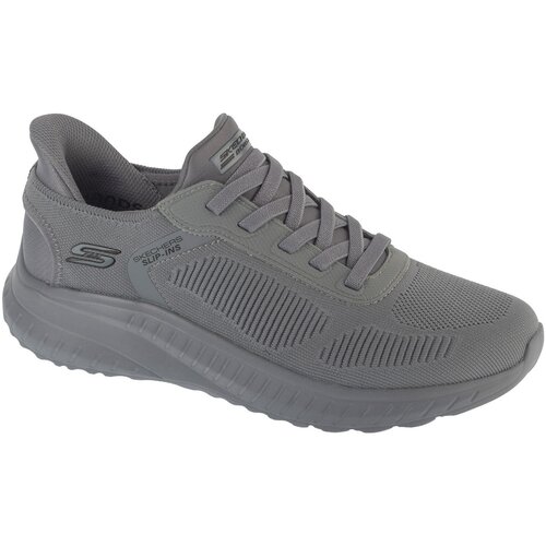 Skechers Nizke superge Slip-Ins: BOBS Squad Chaos - Solid Step,slip-ins Siva Slike