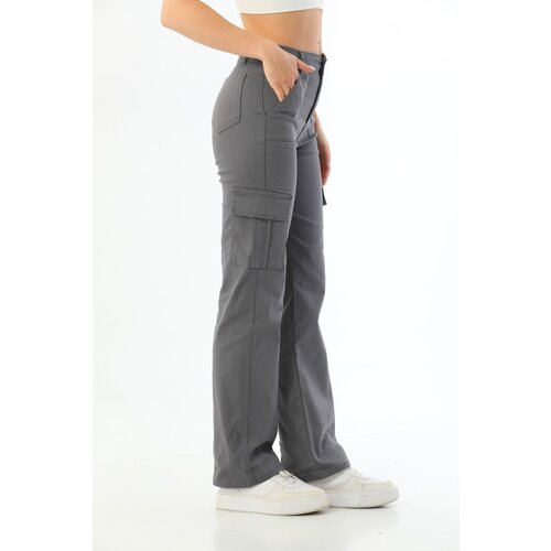 BİKELİFE Pants - Gray - Cargo Slike