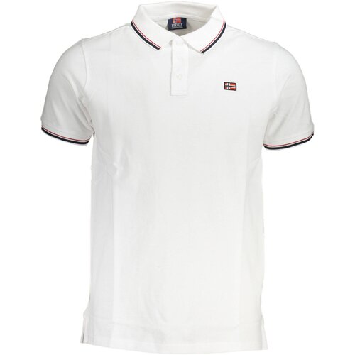 Norway 1963 MEN&amp;amp;#39;S SHORT SLEEVE POLO WHITE Slike