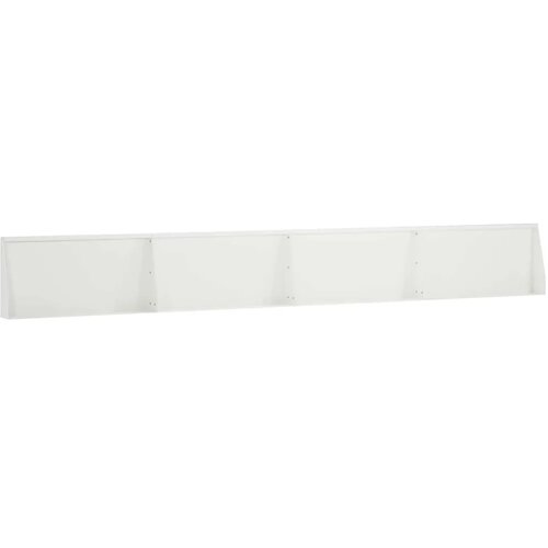  Zid za zadržavanje 4 kom. 80 x 12 x 50 cm Čelik Bijela - Bijela 80 x 12 x 50 cm 4 x ravni Cijene
