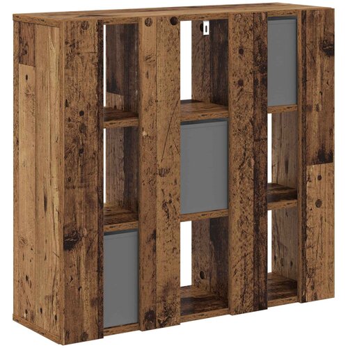  Kreveta s ladicama Staro drvo 73,5 x 24 x 69,5 cm Slike