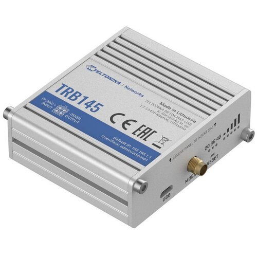 Teltonika TRB145 LTE Cat 1 RS485 Gateway Slike