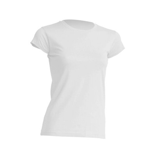 JHK Ženska t-shirt majica kratki rukav r-neck bela veličina l ( tsrlcmfwhl ) Slike