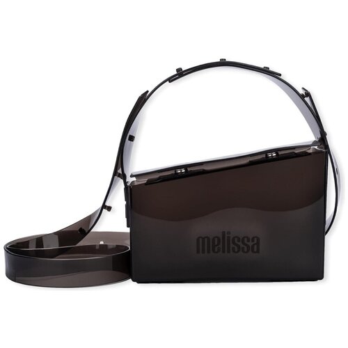 Melissa Denarnice Clear Bag - Black Črna Cene