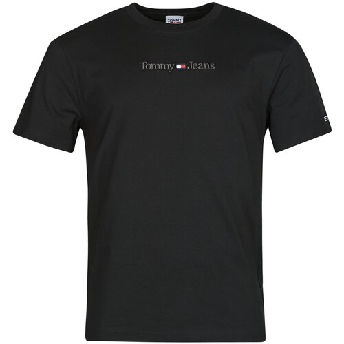 Tommy Jeans TJM CLSC SMALL TEXT TEE Crna Cijene