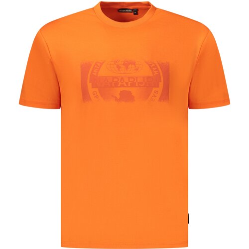 Napapijri MEN&amp;amp;#39;S SHORT SLEEVE T-SHIRT ORANGE Slike