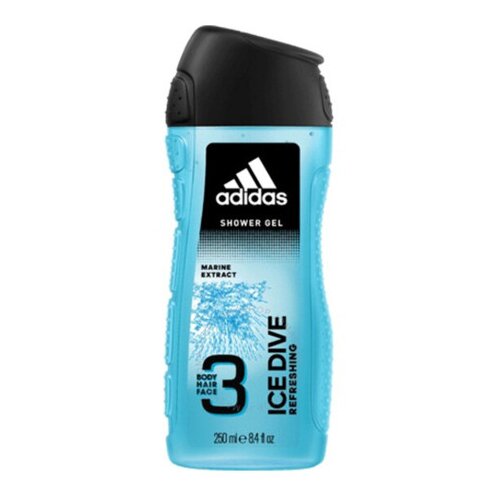 Adidas Gel za tu&amp;scaron;iranje mu&amp;scaron;ki ICE DIVE 250ml Slike