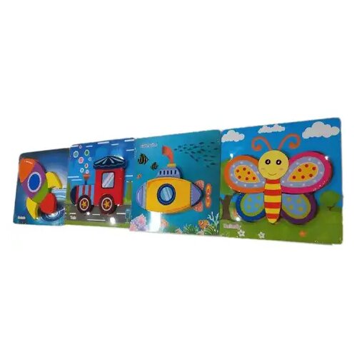Magic Toys Lesena sestavljanka v več različicah Cene