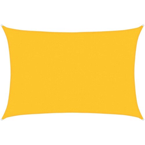 vidaXL Jedro za zaštitu od sunca 160 g/m² žuto 3 x 5 m HDPE Cene