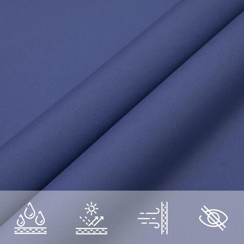  Jedro protiv sunca od tkanine Oxford pravokutno 2 x 4,5 m plavo Slike