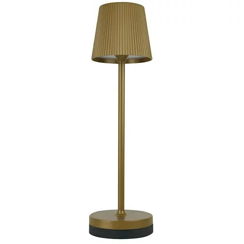Ferotehna Punjiva stolna svjetiljka Gillian (3 W, Boja svjetla: Topla bijela, Zlatna, IP54)