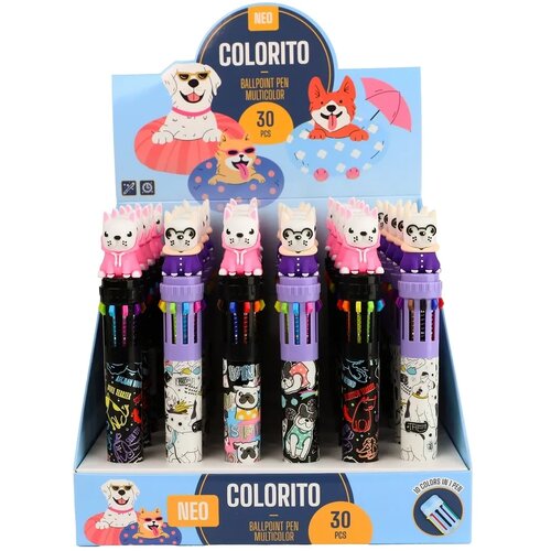 Sazio Neo Colorito, hemijska olovka, vi&scaron;ebojka, Puppies Cene