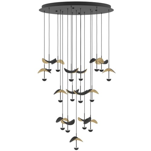 Eglo 390341 - led prigu&amp;scaron;iva viseća svetiljka na sajli dracera 17xLED/2,3W/230V prečnika 78 cm Slike