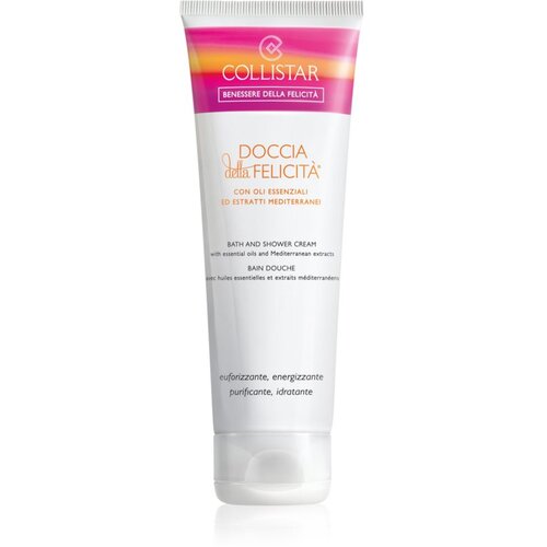 Collistar Doccia della Felicit&amp;aacute; Bath and Shower Cream krema za prhanje z esencialnimi olji in izvlečki mediteranskih rastlin 250 ml Slike