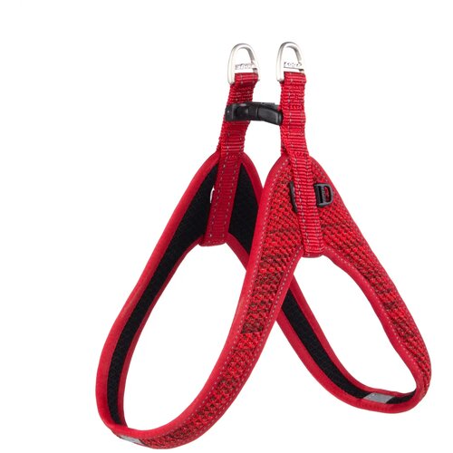 Rogz fast-fit am za pse sa bumerang krojem m/l &amp;mdash; obim 58 cm crvena Slike