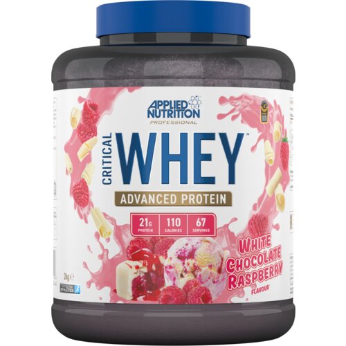 Applied Nutrition critical whey 2000  g бела  čokolada  - malina Cene