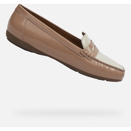 Geox Light brown women&amp;#039;s moccasins Annytah MOC - Women&amp;#039;s Slike