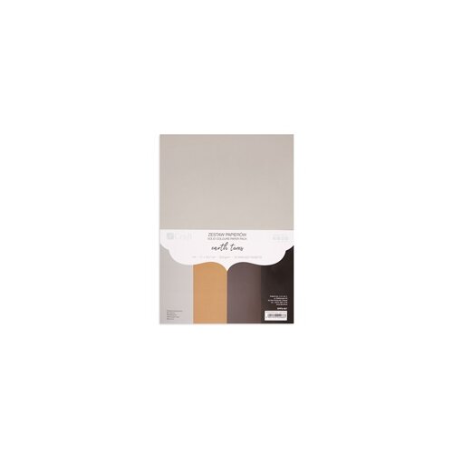 Craft papir u boji DP 20 komada earth tones Slike