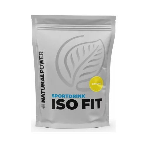 Natural Power Sportdrink ISO FIT 1500g - limun