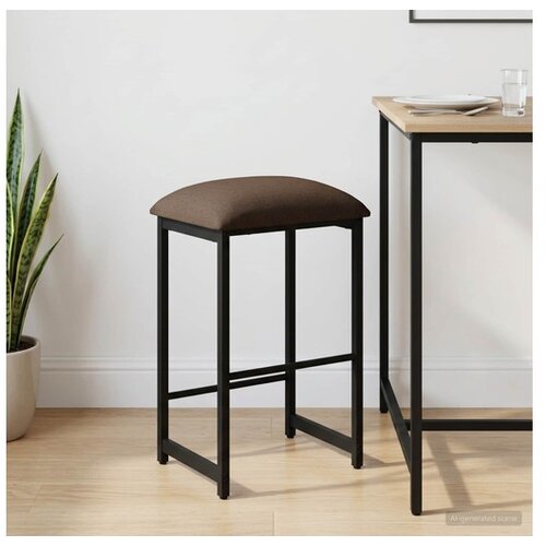 vidaXL Barska stolica Sivosmeđa 40 x 32 x 74 cm Konstruirano drvo - Sivosmeđa 1 40 x 32 x 74 cm Cene