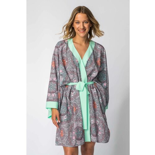 LaLupa Woman's Cover Up Kimono LA107 Cene