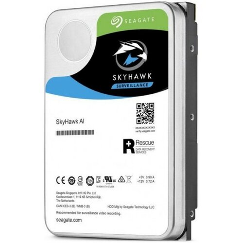 Seagate HDD Desktop SkyHawk AI (3.5 12TB SATA 6Gbs rpm 7200) ( ST12000VE0008 ) Slike