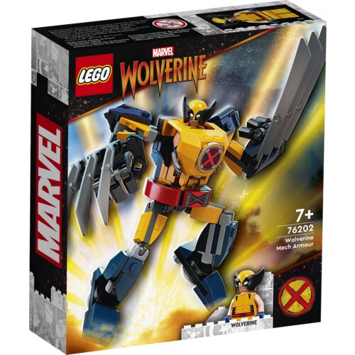 Lego super heroes wolverinov robotski oklep - 76202 Slike
