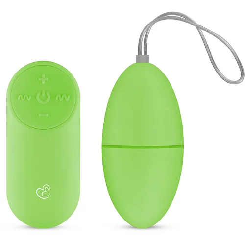 Easytoys - The Mini Vibe Collection Easytoys Remote Control Vibrating Egg - Green