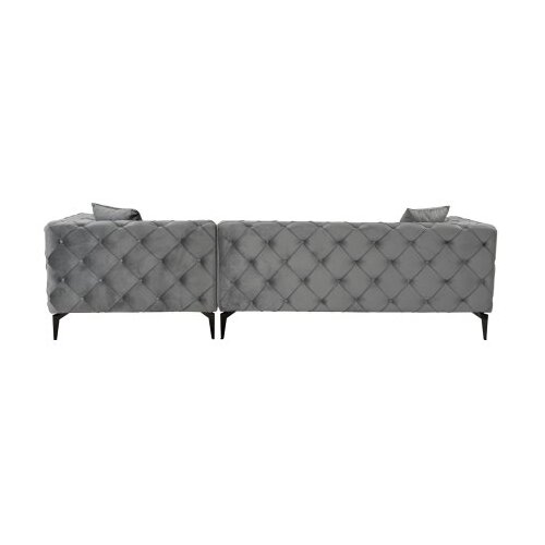 Atelier Del Sofa ugaona garnitura como eco right anthracite black Slike