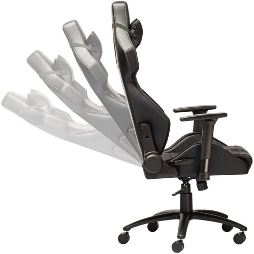Yenkee Ergonomska stolica za igranje YGC 110GD , Crna Cijene