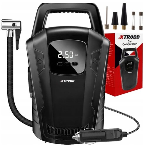 Malatec 12V avtomobilski kompresor LCD 10 bar + LED svetilka Cene