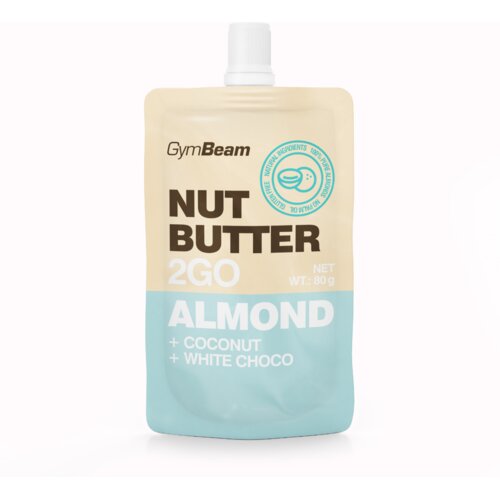 GymBeam Nut Butter 2GO - Maslac od badema sa kokosom i bijelom čokoladom Cijene