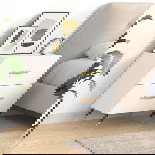 vidaXL Noćni ormarić bijeli 40 x 35 x 47 5 cm od konstruiranog drva Cijene