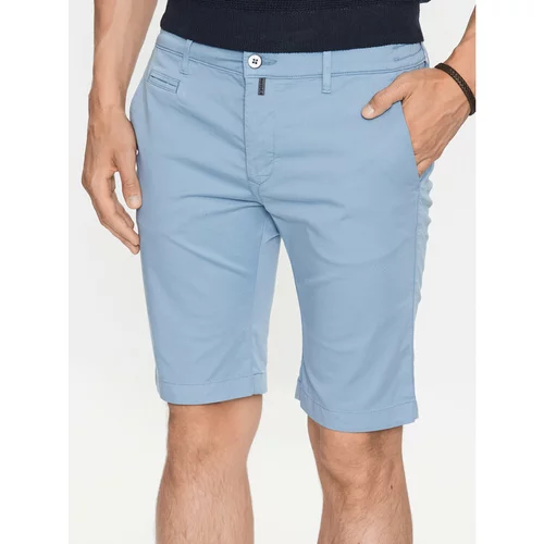 Pierre Cardin Kratke hlače iz tkanine 34770/000/4007 Modra Modern Fit