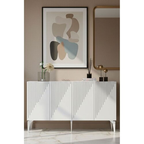 Hanah home komoda Batum 150, 150 cm, bela Cene