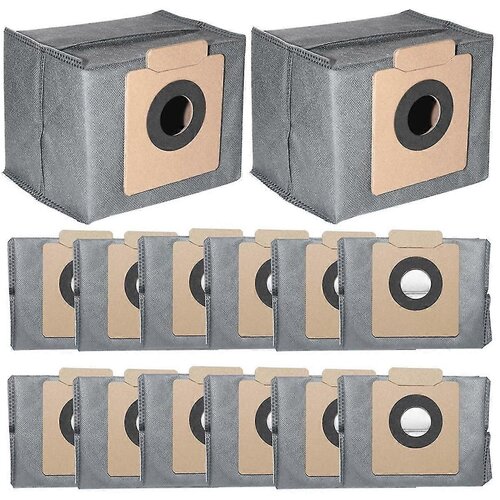 INORCO Komplet 14 vakuumskih vrečk, združljivih z robotskimi sesalniki Clean X8 Pro/X10 Pro Omni, 3L velike vrečke za prah, (21851731) Slike