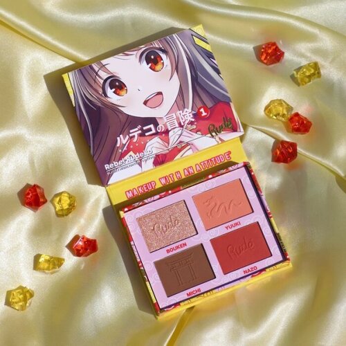 Rude Cosmetics Manga Face Palette multifunkcionalna paleta za lice nijansa Clever Kirei-Sama 11.2 g Cene