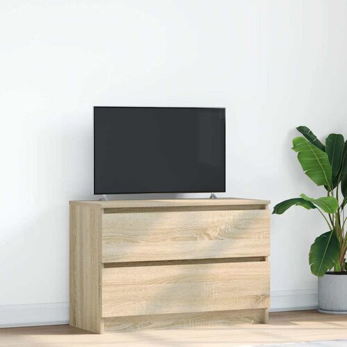 TV ormarić sonoma hrast 80x35x54 cm izrađeno drvo Cene
