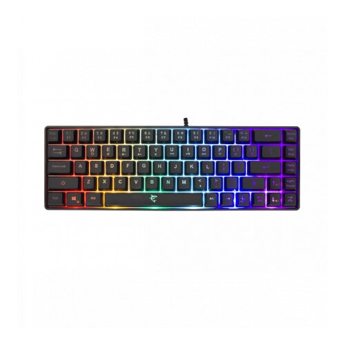 WHITESHARK GK 2201 RONIN Black Keyboard - US Cene