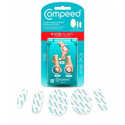 Compeed Flasteri protiv žuljeva Mix, 5 komada Cene