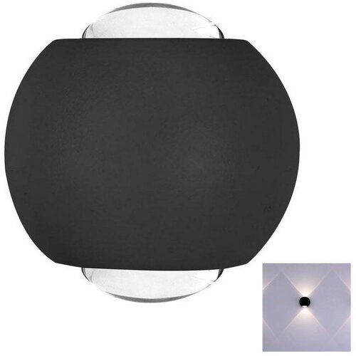  LED spoljno zidno svetlo LED/2W/230V 4000K IP54 crno Cene