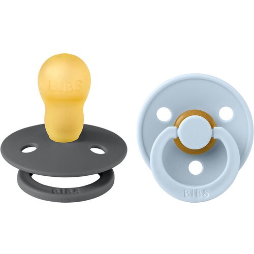 Bibs Cucle, 18m+, 2 komada, Iron & Baby Blue Cene