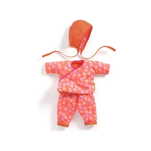 Djeco Pomea – stilska obleka za punčke Petit Pan – Petunia
