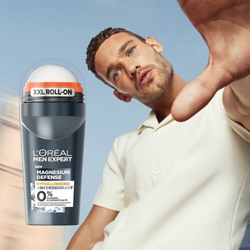 L&amp;acute;Or&amp;eacute;al Paris men expert magnesium defence 48H roll-on brez aluminija 50 ml za mo&amp;scaron;ke Slike