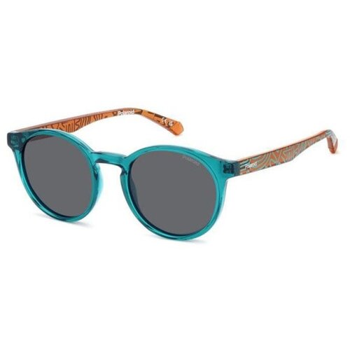 Polaroid Junior PLD8061/S TCF/M9 Polarized ONE SIZE (46) Zelena/Siva Cene